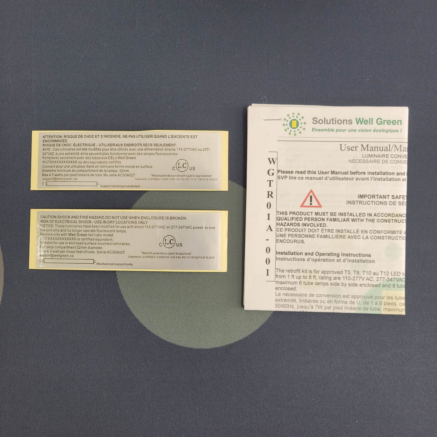 Étiquette de conversion CSA