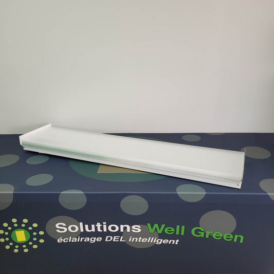 WGG43 Luminaire de surface Well Green pour tubes DEL éclairage intérieur commercial